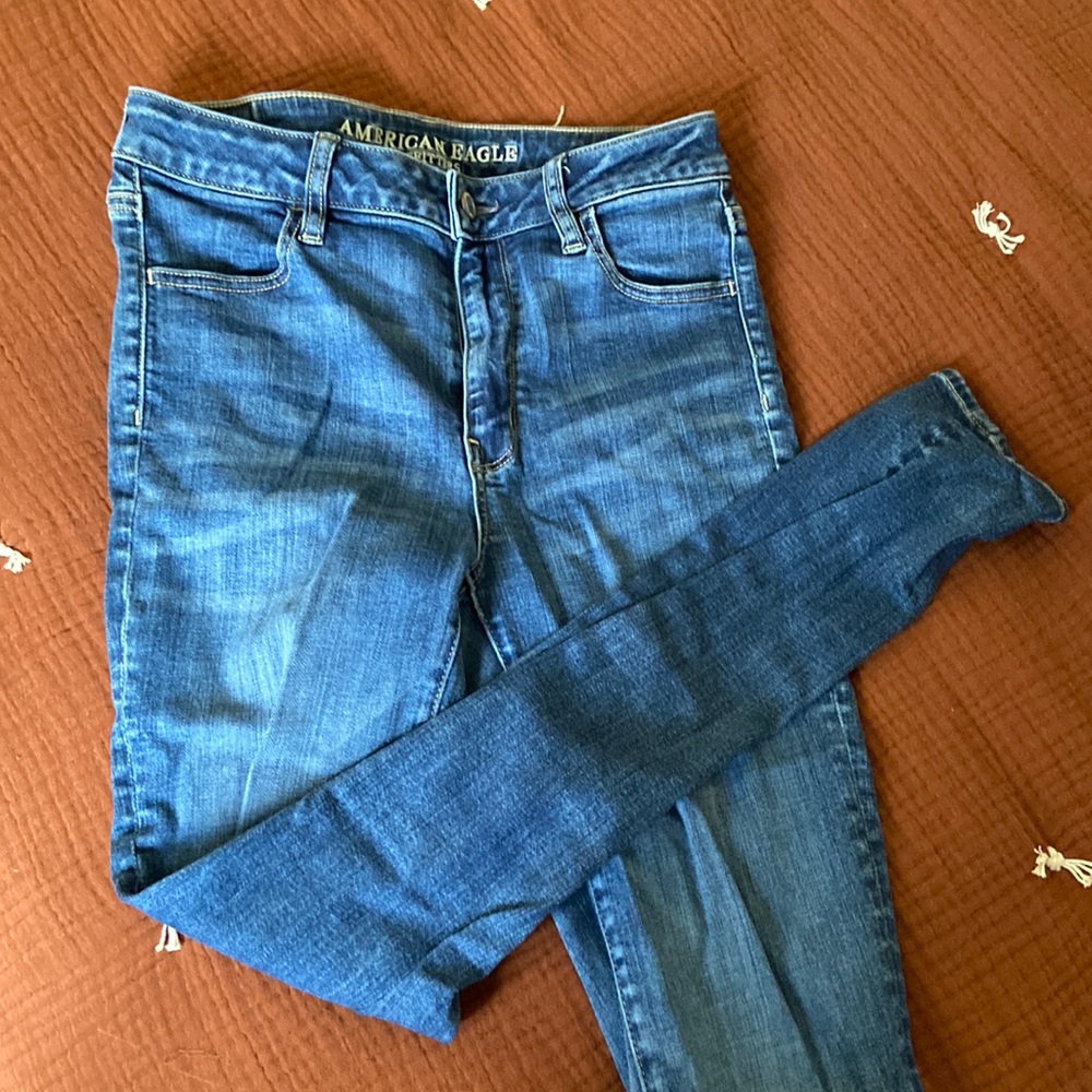 American Eagle Super Hi-rise Jegging Size 4